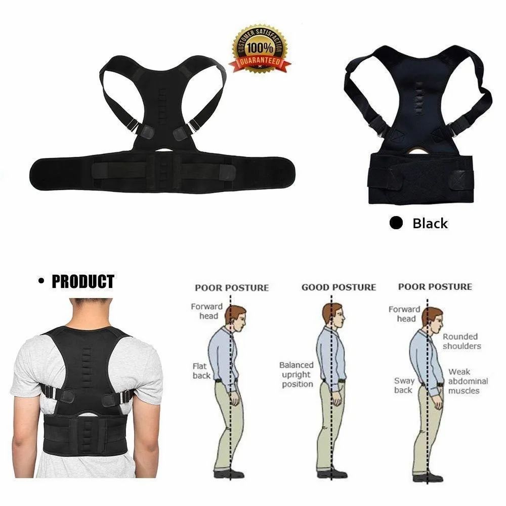 Posture Corrector Belt for Men & Women™ | Lightweight Daily Use Back Shoulder Support Brace