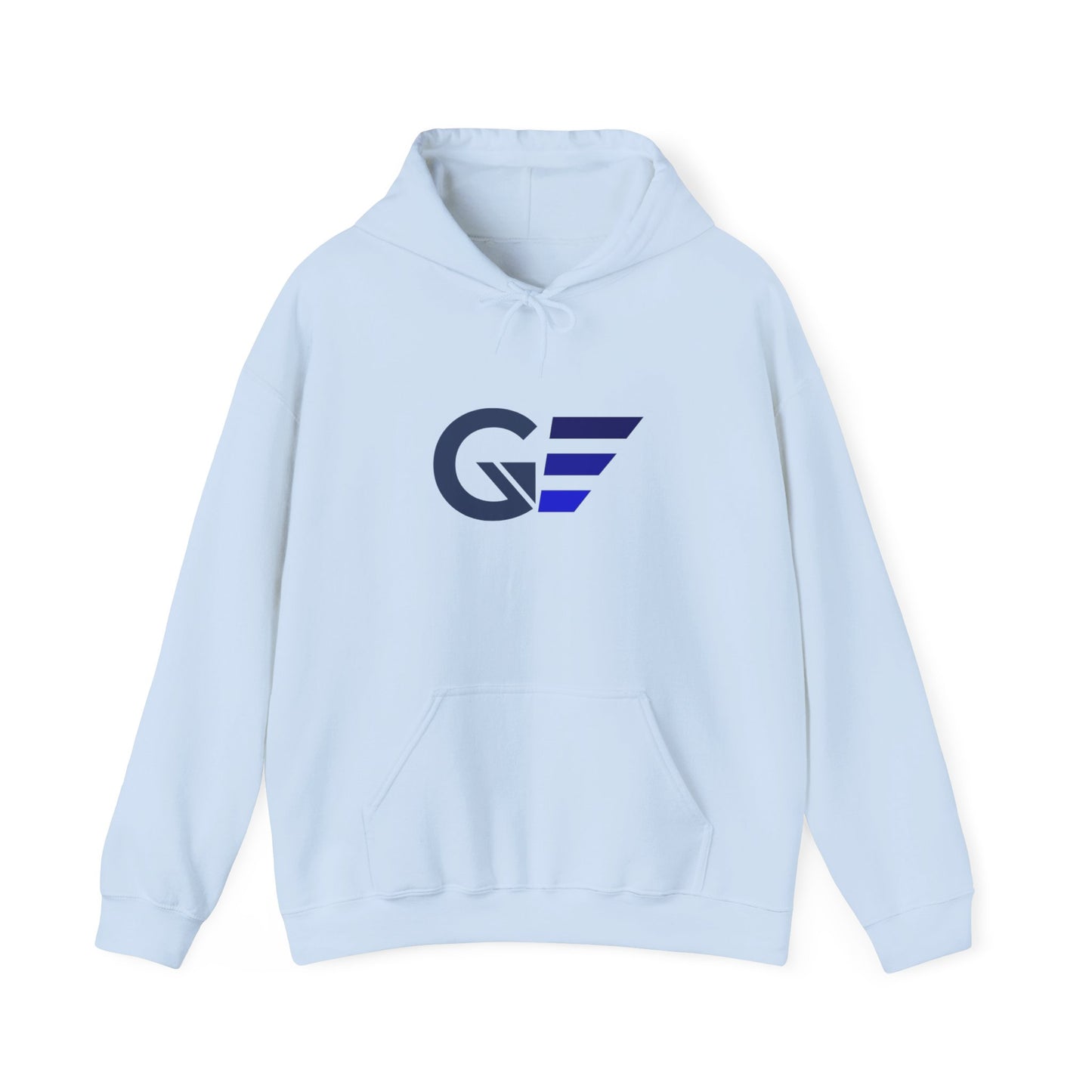 GF Wing Logo Hoodie — Minimalist Athletic Graphic Sweatshirt
