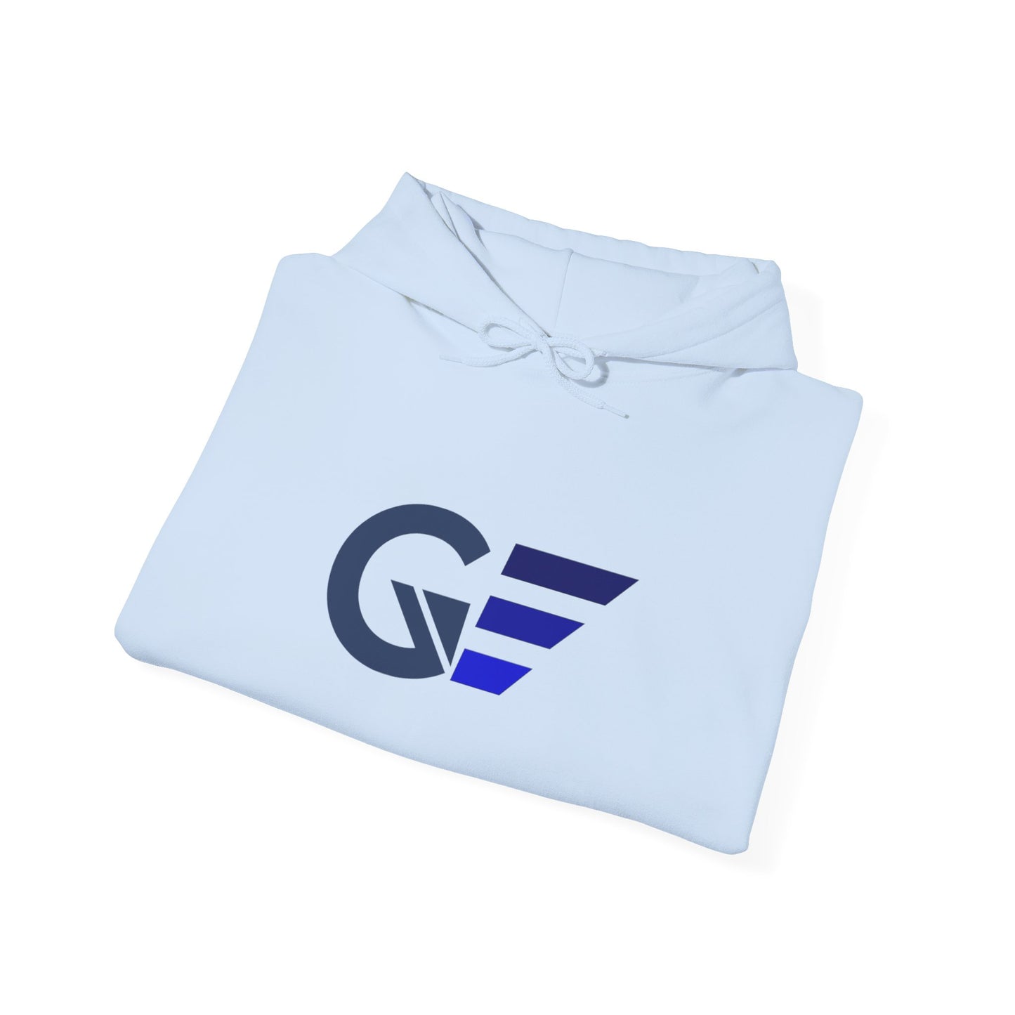 GF Wing Logo Hoodie — Minimalist Athletic Graphic Sweatshirt