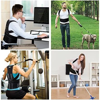 Posture Corrector Belt for Men & Women™ | Lightweight Daily Use Back Shoulder Support Brace