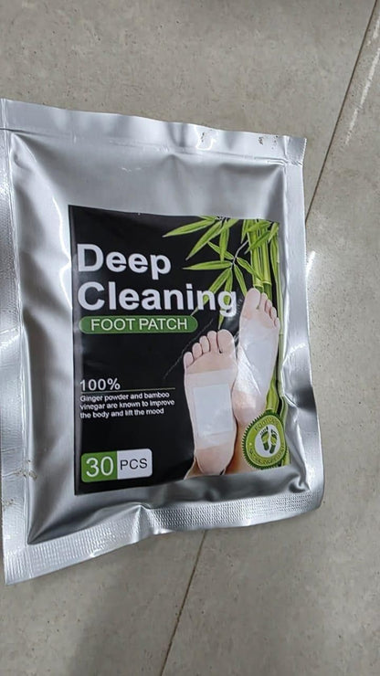 Deep Cleansing Foot Detox Pads™, 10 Pack, Overnight Body Cleansing Patches with 100% Clean Ingredients, Natural Toxin Removal
