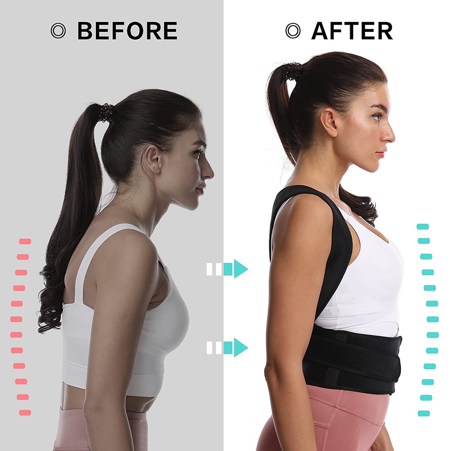 Posture Corrector Belt for Men & Women™ | Lightweight Daily Use Back Shoulder Support Brace
