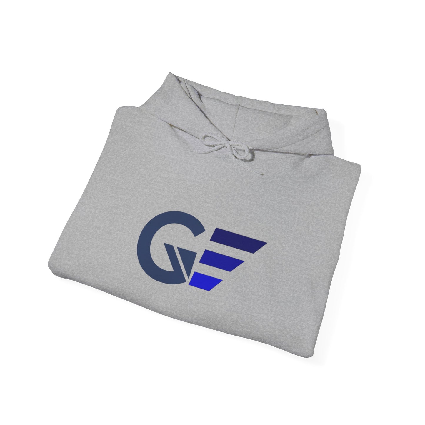 GF Wing Logo Hoodie — Minimalist Athletic Graphic Sweatshirt