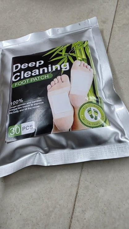Deep Cleansing Foot Detox Pads™, 10 Pack, Overnight Body Cleansing Patches with 100% Clean Ingredients, Natural Toxin Removal