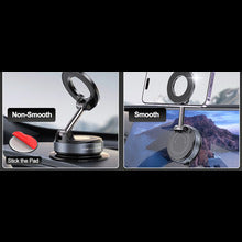 Vacuum Magnetic Phone Holder™ with One-Touch Switch, 360° Adjustable Mount, Black